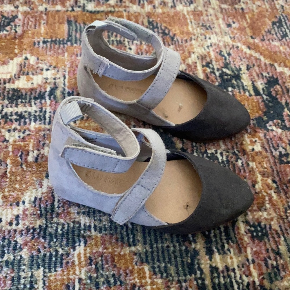 Toddler Monochrome Gray Flats